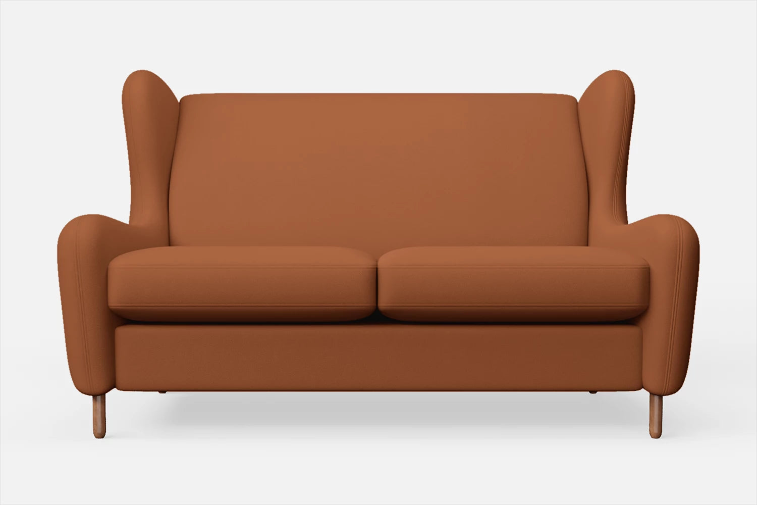 Sassari 2 Seater Sofa Tan Brown Leather