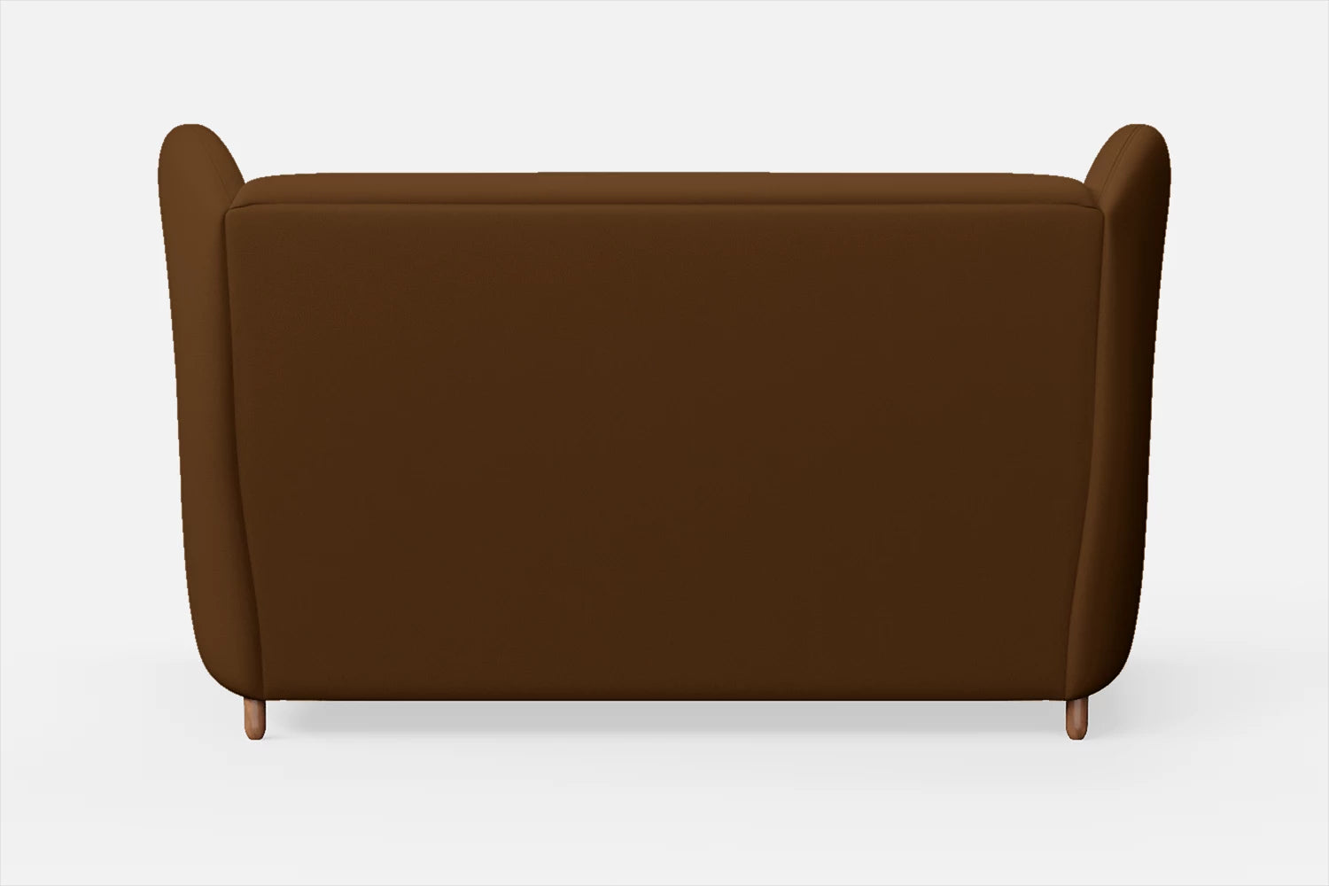 Sassari 2 Seater Sofa Walnut Brown Leather