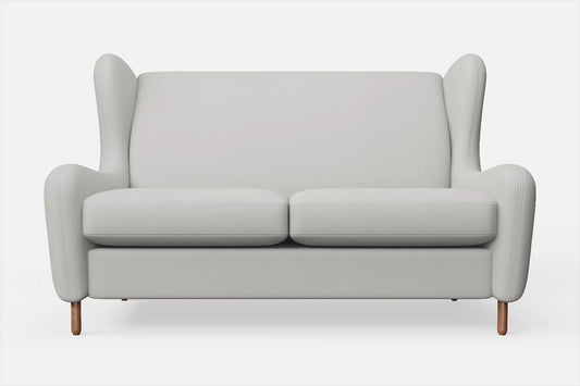 Sassari 2 Seater Sofa White Leather