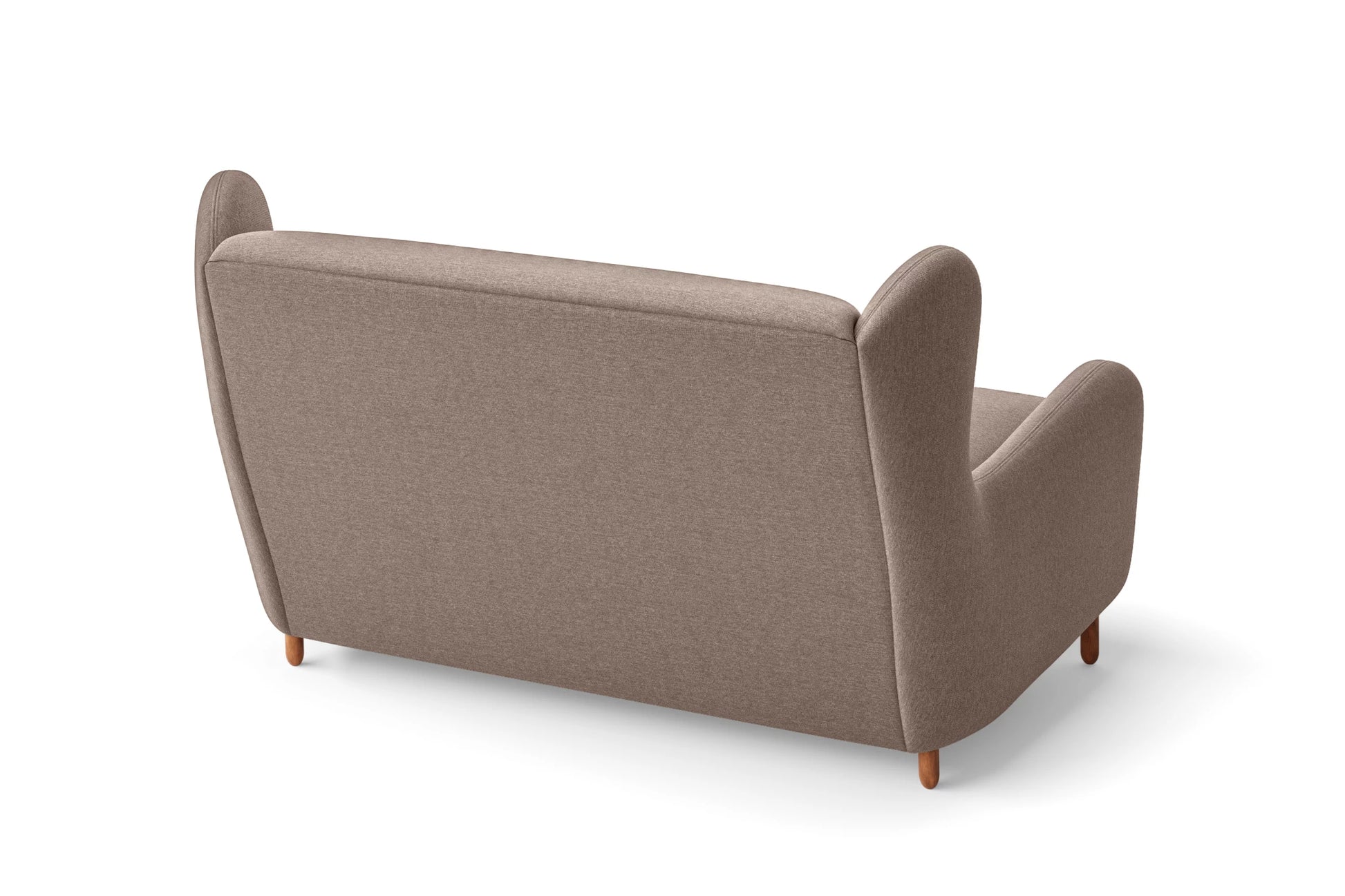 Sassari 2 Seater Sofa Caramel Linen Fabric