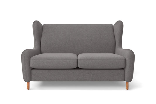 Sassari 2 Seater Sofa Grey Linen Fabric