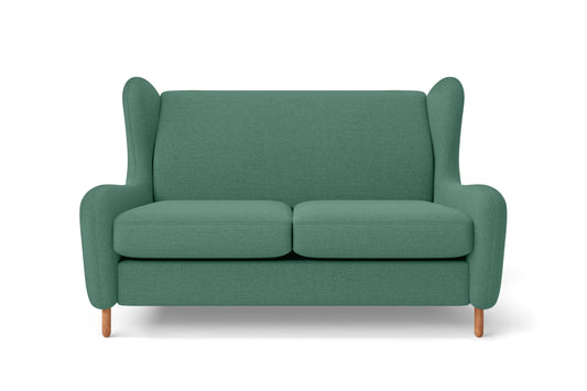 Sassari 2 Seater Sofa Mint Green Linen Fabric