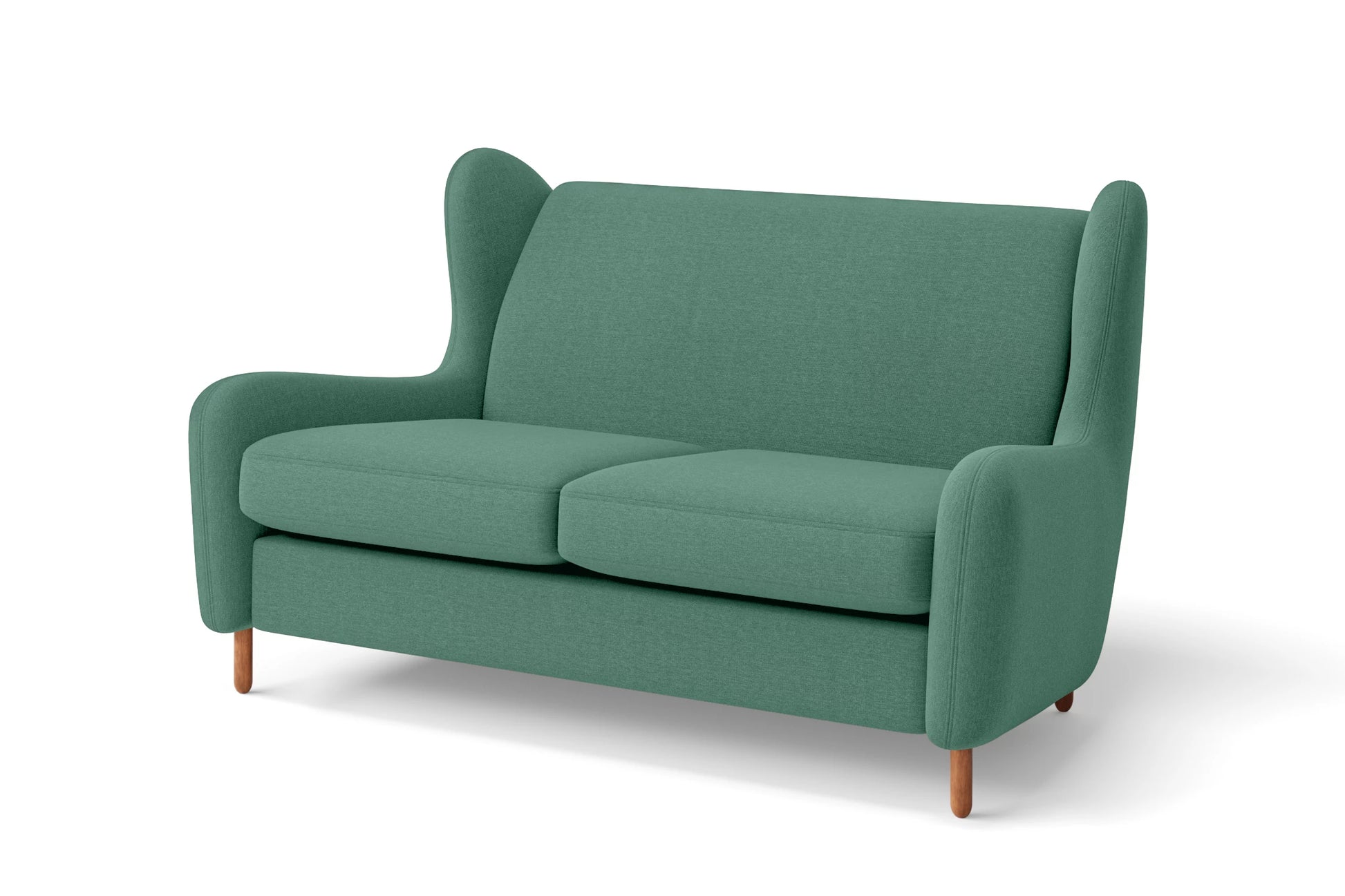 Sassari 2 Seater Sofa Mint Green Linen Fabric