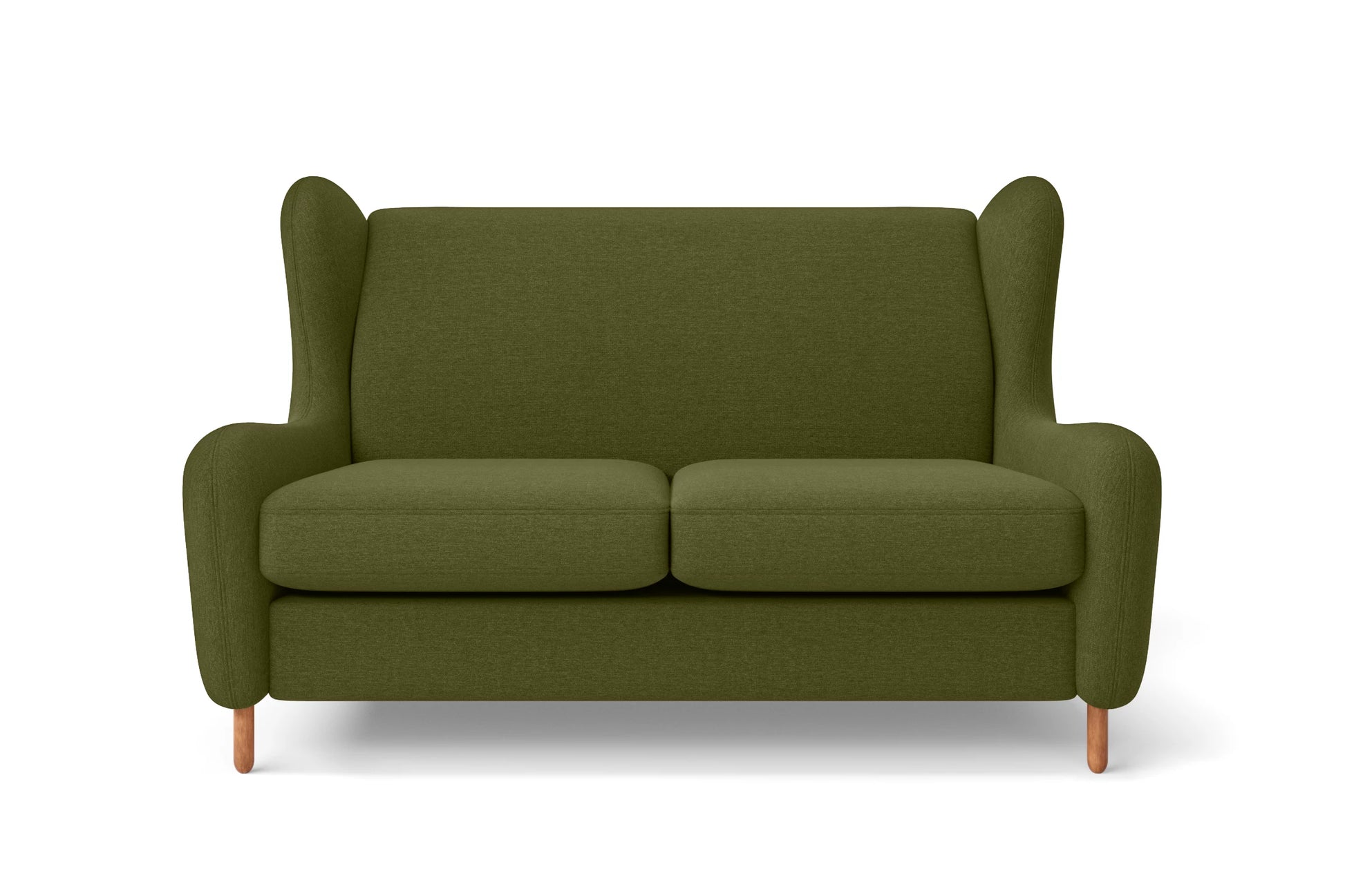 Sassari 2 Seater Sofa Olive Linen Fabric