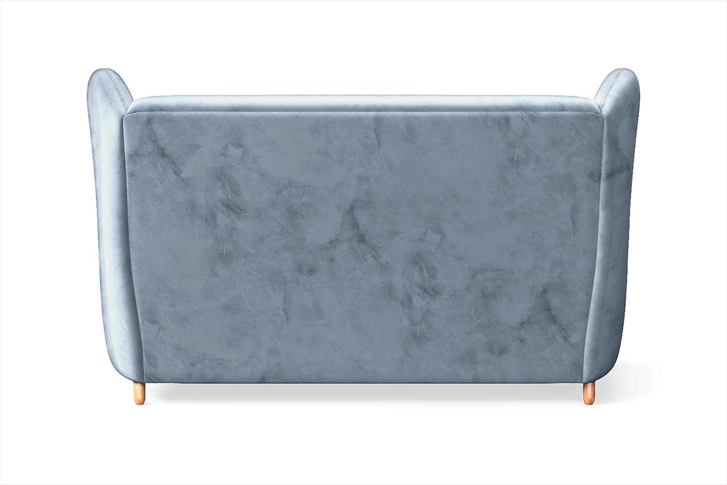 Sassari 2 Seater Sofa Baby Blue Velvet