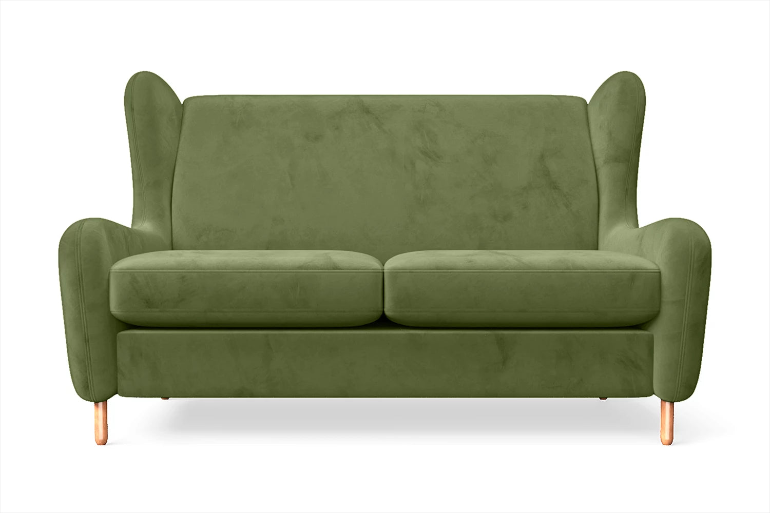 Sassari 2 Seater Sofa Lime Velvet