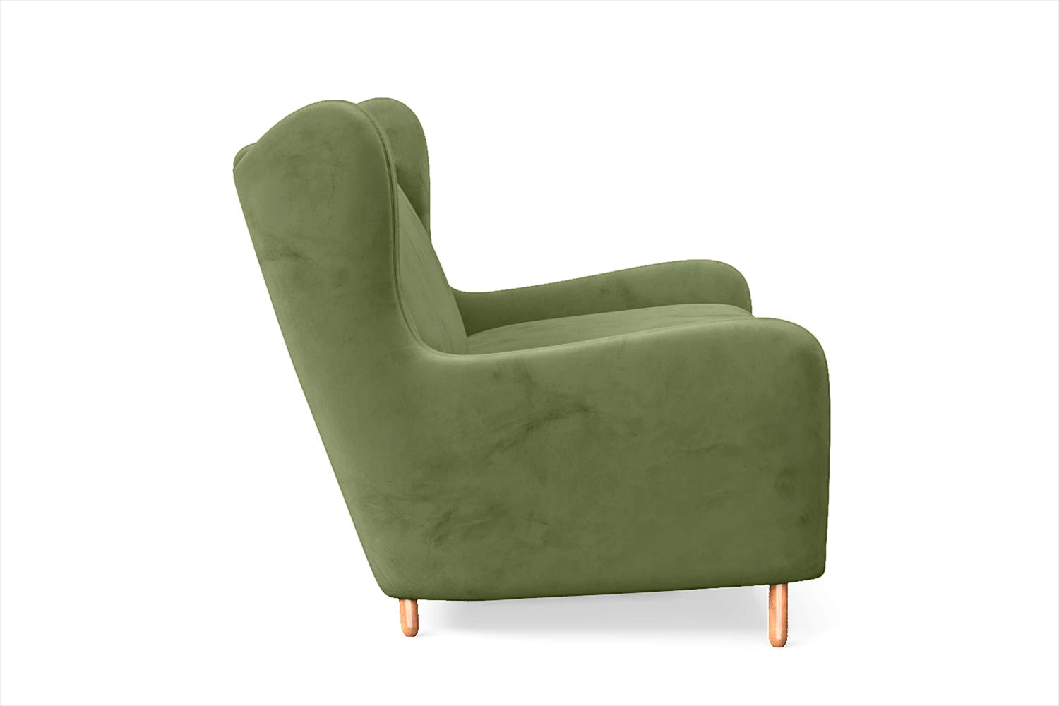 Sassari 2 Seater Sofa Lime Velvet