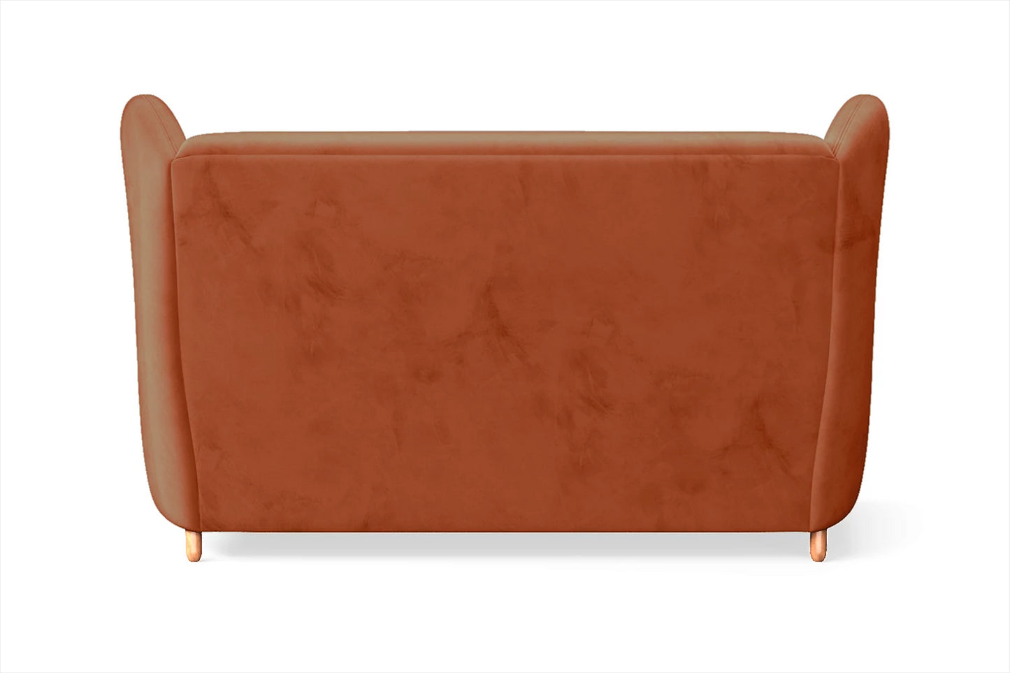 Sassari 2 Seater Sofa Orange Velvet