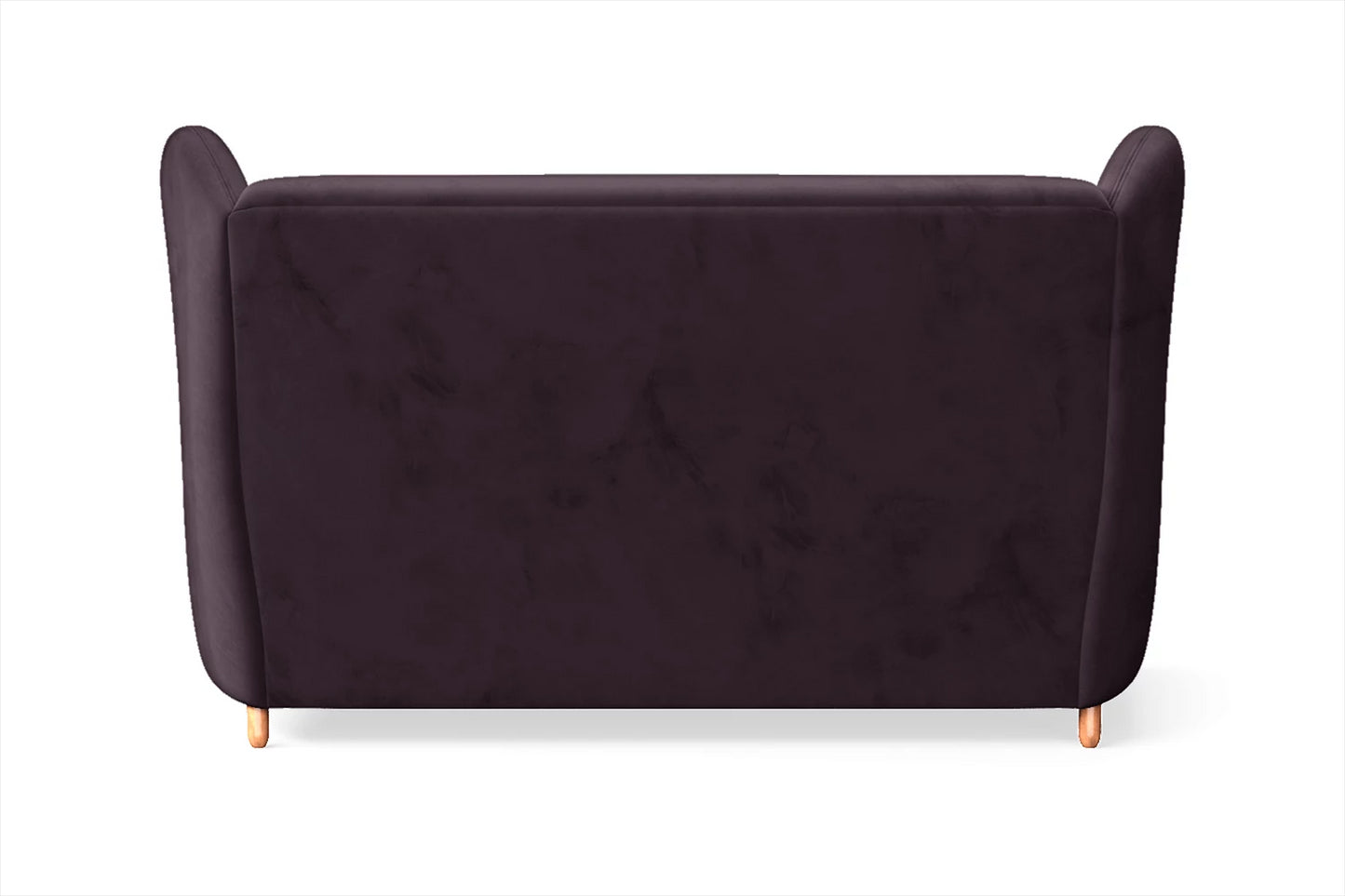 Sassari 2 Seater Sofa Purple Velvet