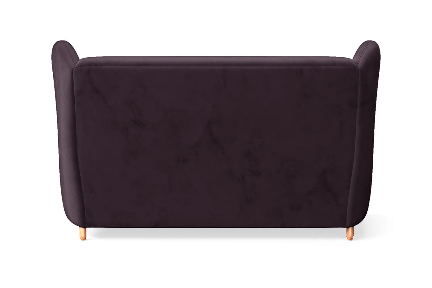 Sassari 2 Seater Sofa Purple Velvet