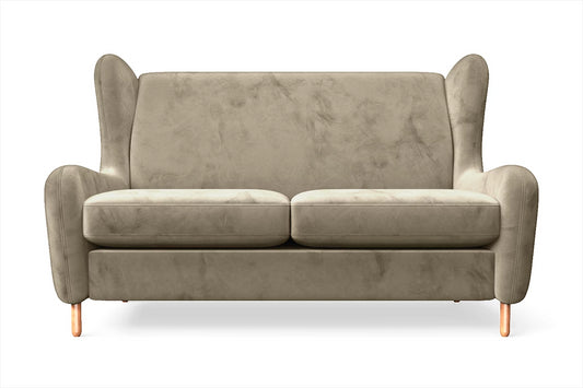 Sassari 2 Seater Sofa Sand Velvet