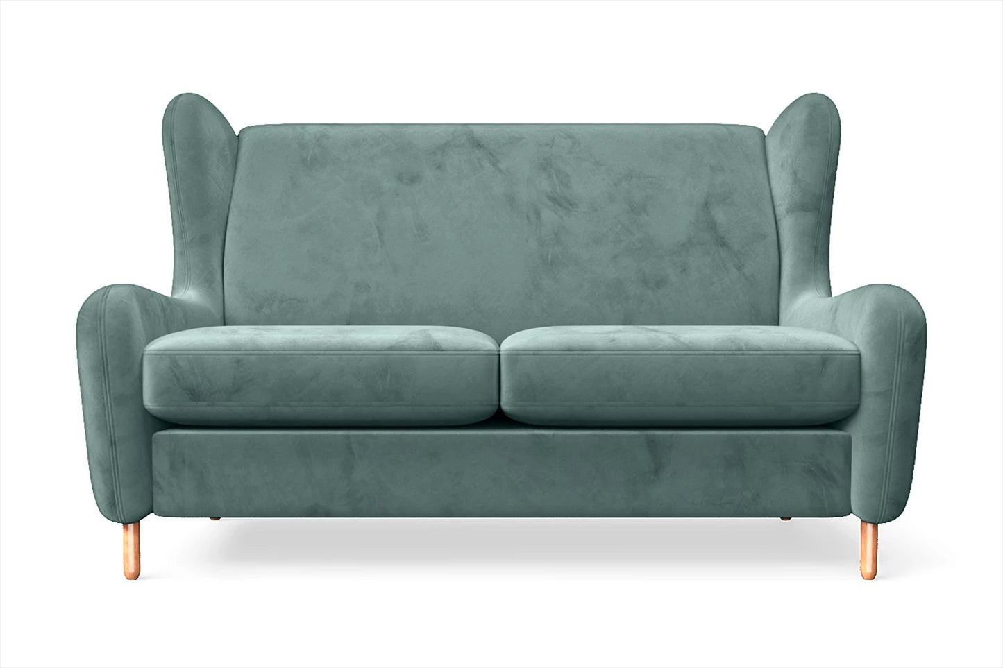 Sassari 2 Seater Sofa Teal Velvet