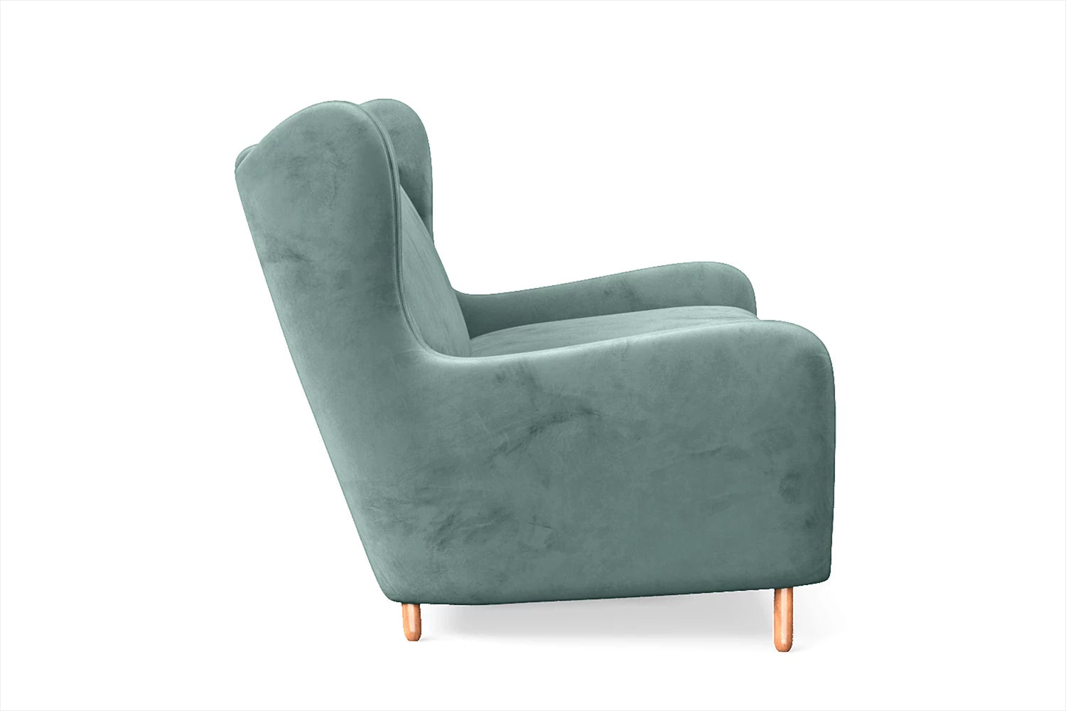 Sassari 2 Seater Sofa Teal Velvet