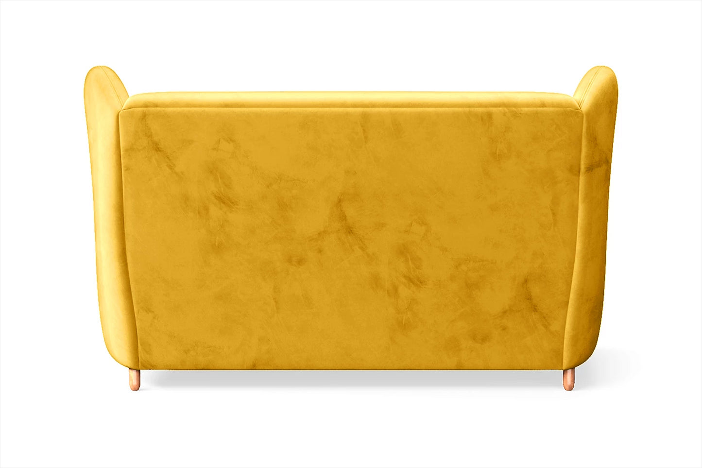 Sassari 2 Seater Sofa Yellow Velvet