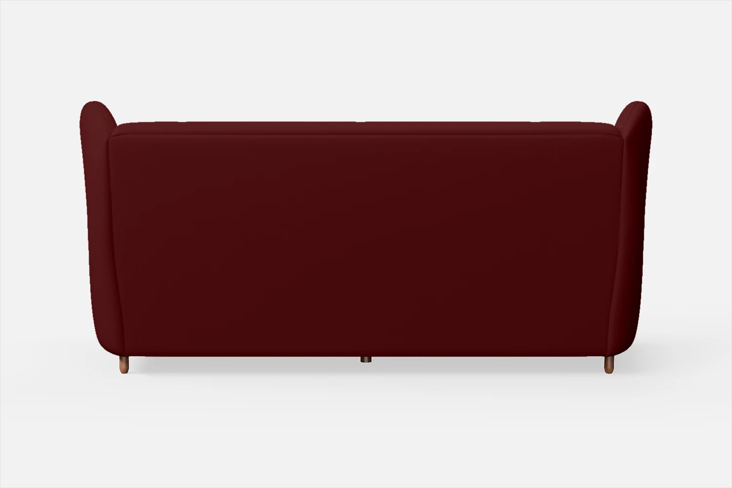 Sassari 3 Seater Sofa Red Leather