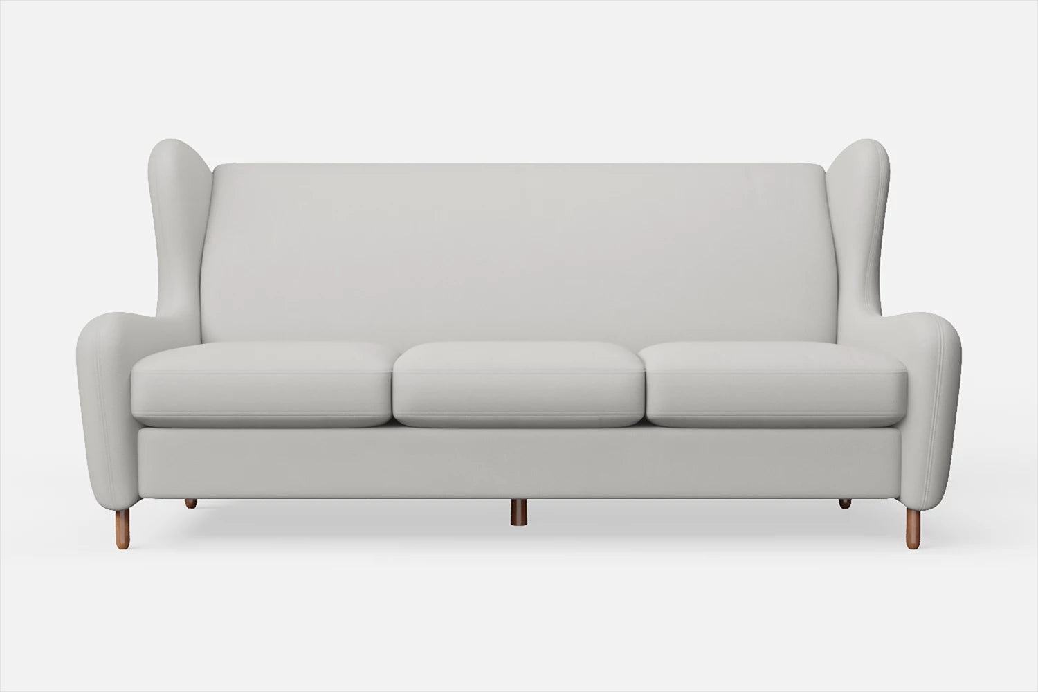 Sassari 3 Seater Sofa White Leather