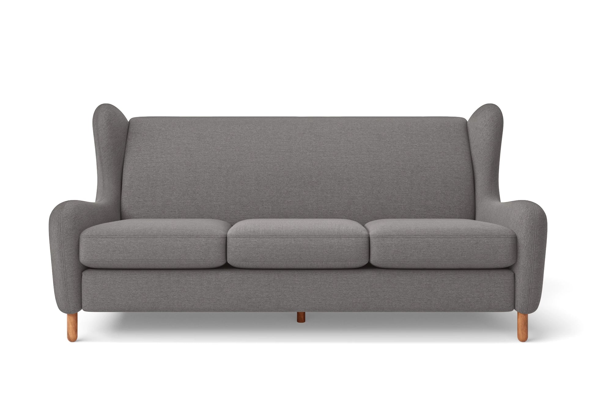 Sassari 3 Seater Sofa Grey Linen Fabric