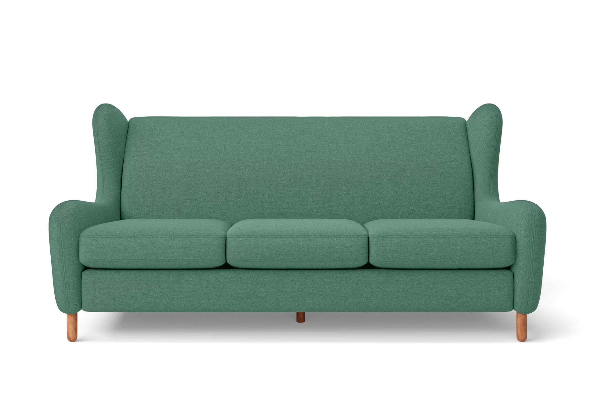 Sassari 3 Seater Sofa Mint Green Linen Fabric