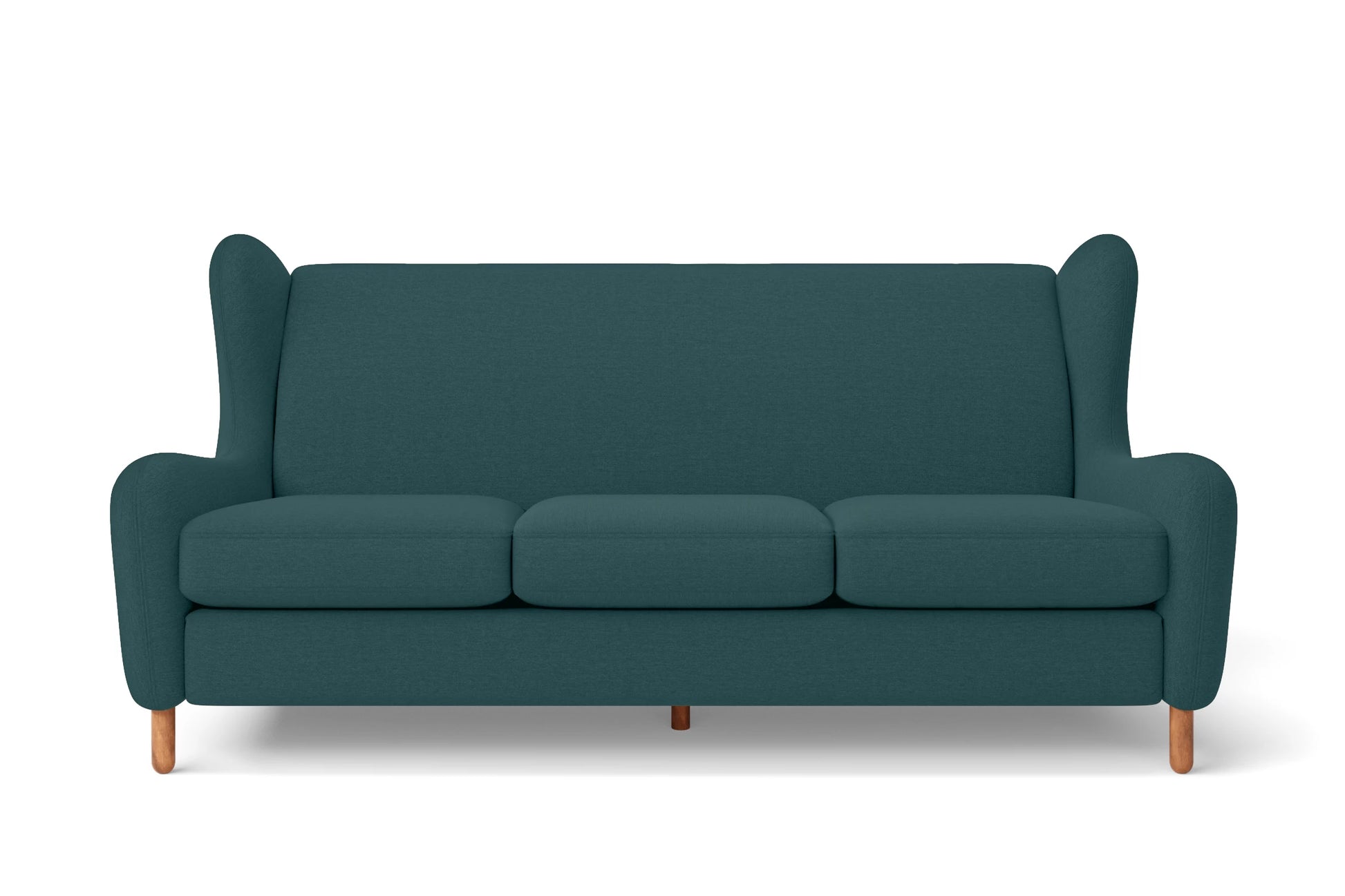 Sassari 3 Seater Sofa Teal Linen Fabric