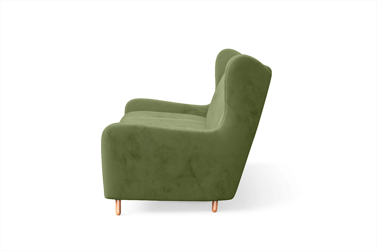 Sassari 3 Seater Sofa Lime Velvet