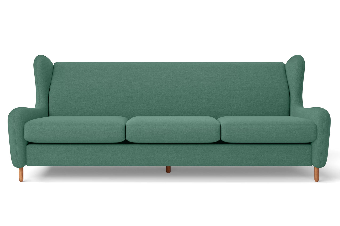 Sassari 4 Seater Sofa Mint Green Linen Fabric