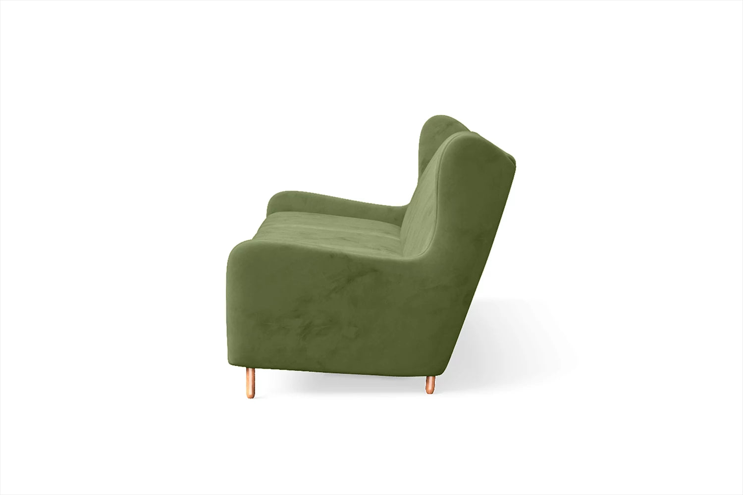 Sassari 4 Seater Sofa Lime Velvet