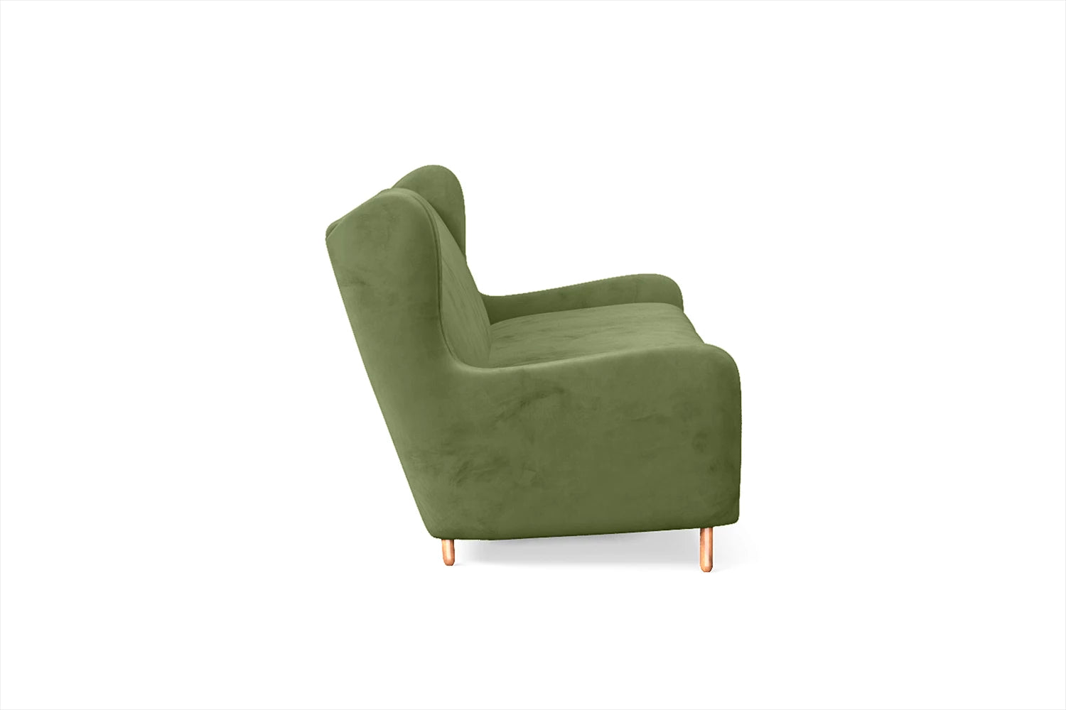 Sassari 4 Seater Sofa Lime Velvet