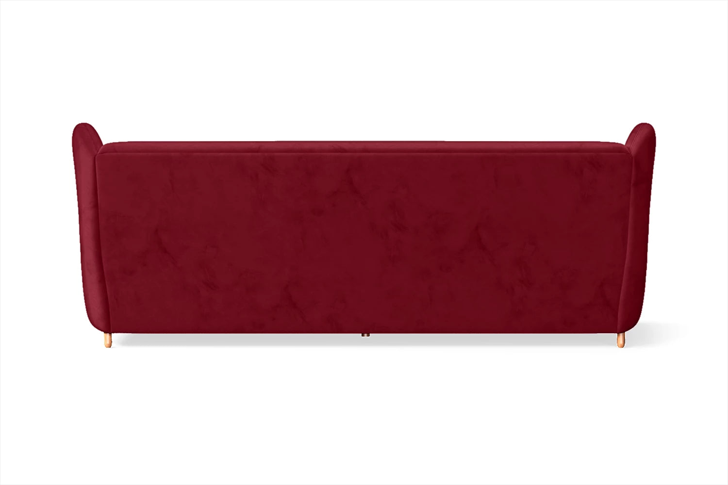 Sassari 4 Seater Sofa Red Velvet