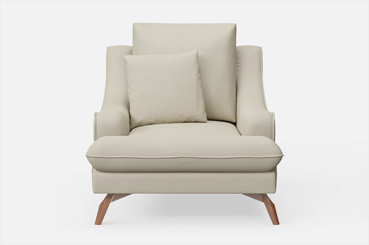 Savona Armchair Cream Leather