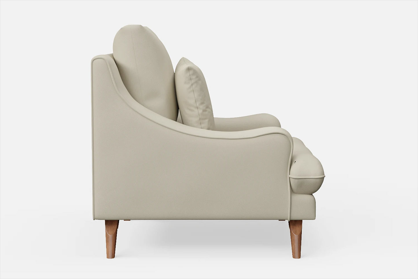 Savona Armchair Cream Leather