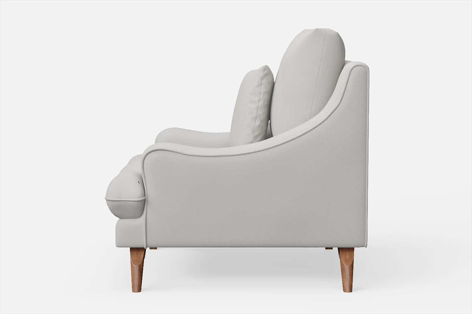 Savona Armchair White Leather