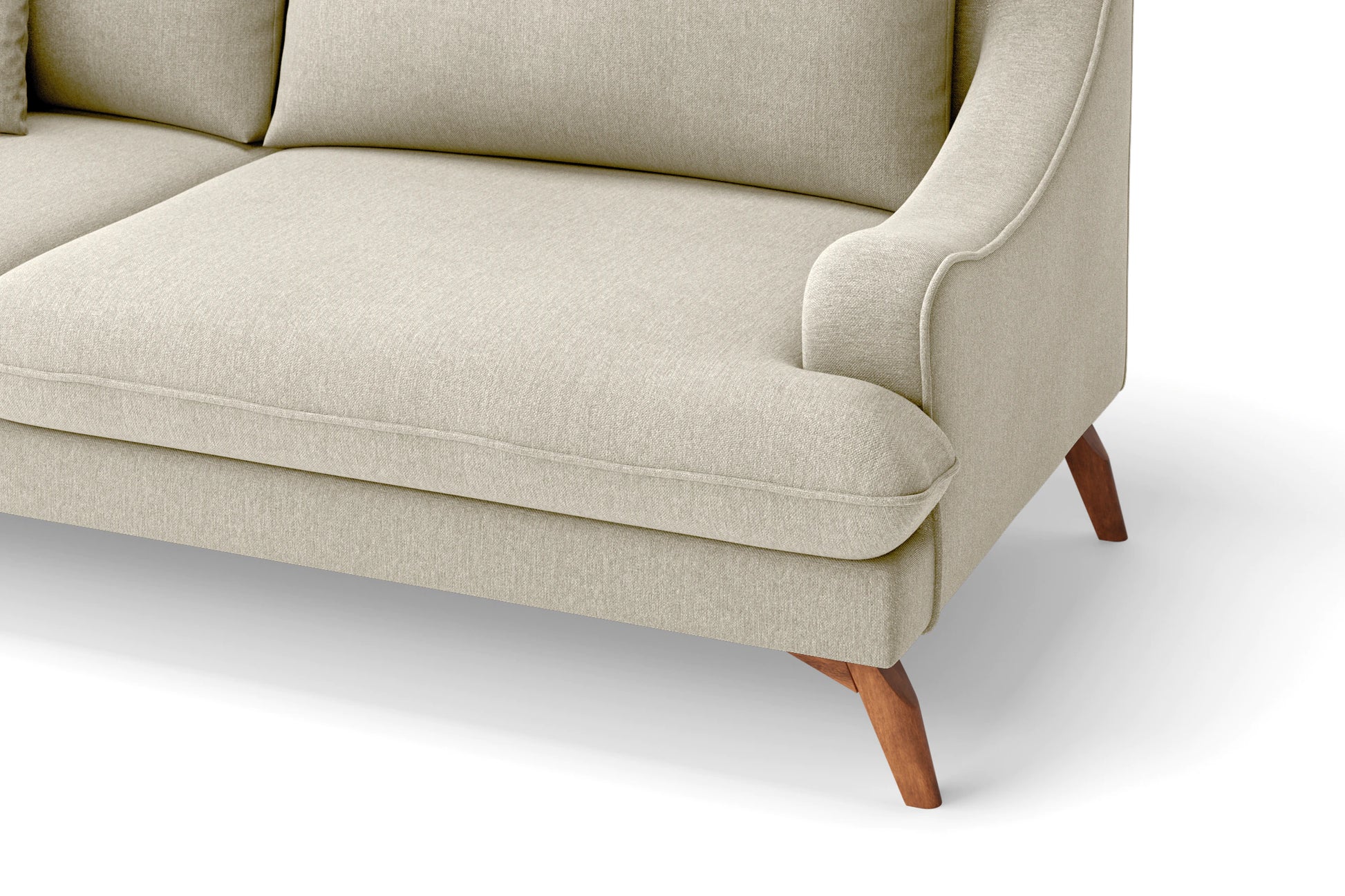 Savona Armchair Cream Linen Fabric