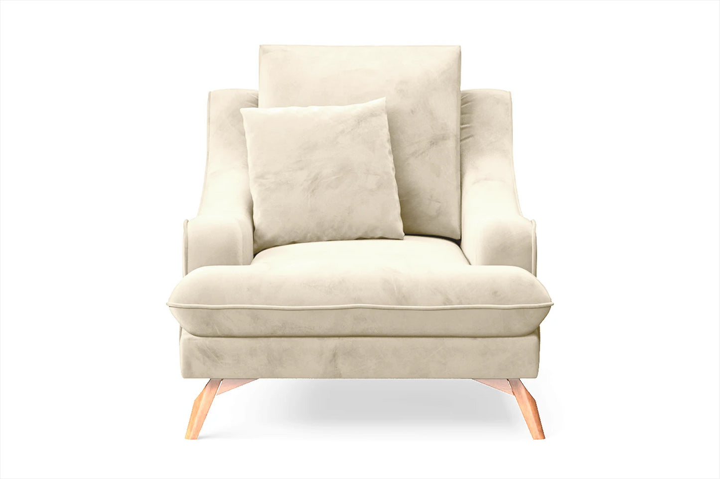 Savona Armchair Cream Velvet