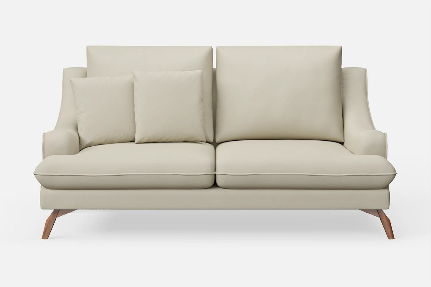 Savona 2 Seater Sofa Cream Leather