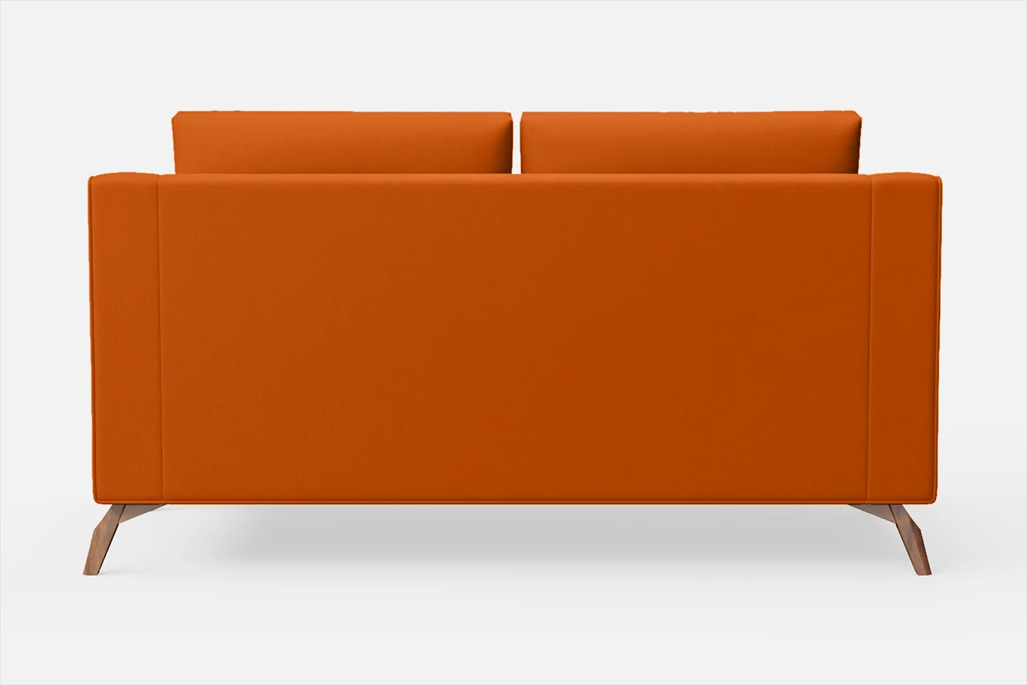 Savona 2 Seater Sofa Orange Leather