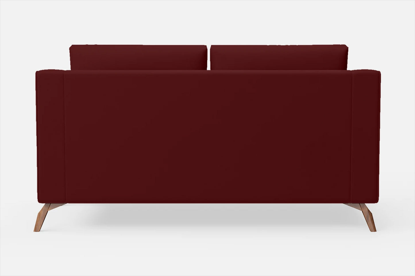 Savona 2 Seater Sofa Red Leather