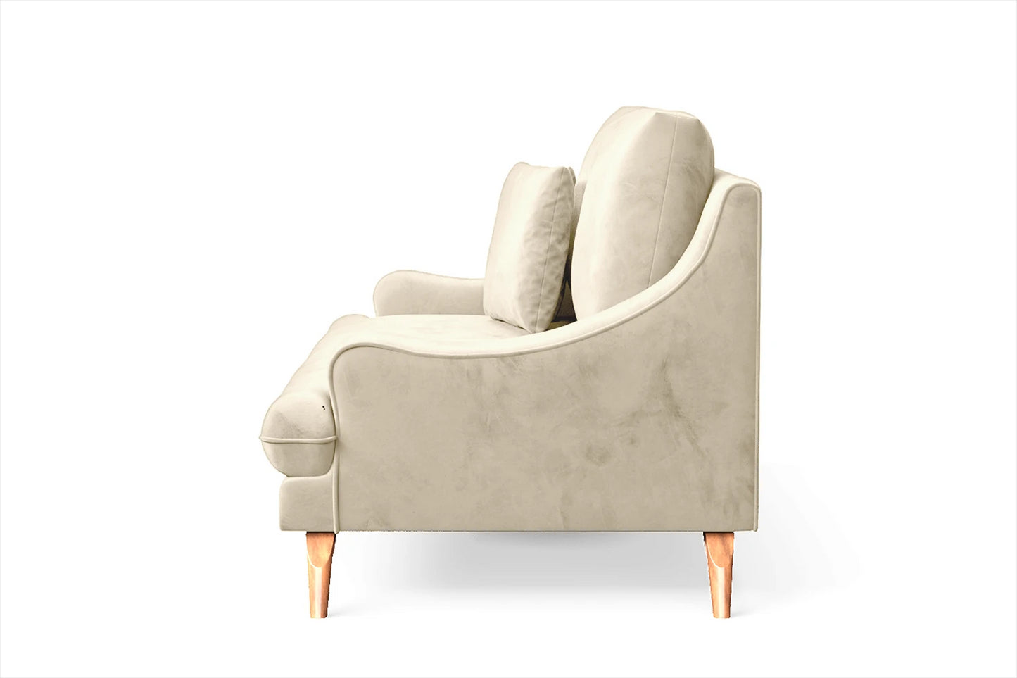 Savona 2 Seater Sofa Cream Velvet