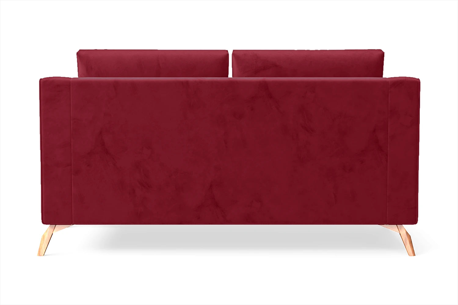 Savona 2 Seater Sofa Red Velvet