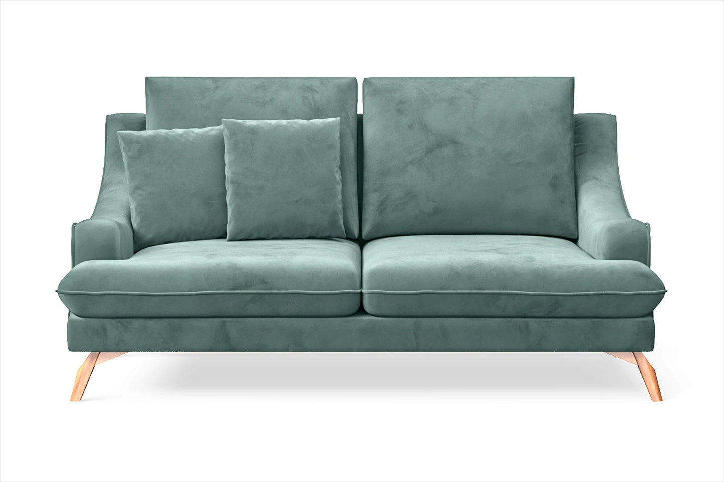 Savona 2 Seater Sofa Teal Velvet