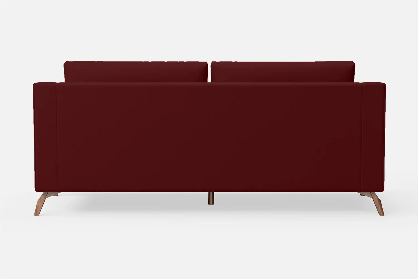 Savona 3 Seater Sofa Red Leather