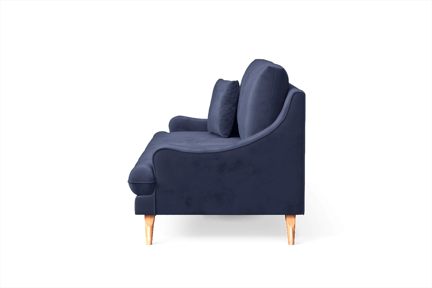 Savona 3 Seater Sofa Dark Blue Velvet