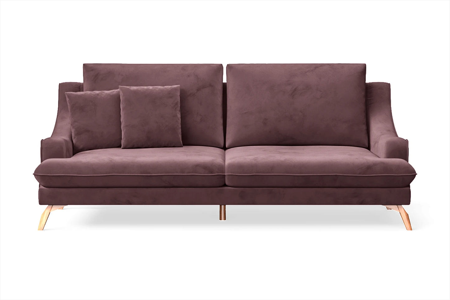 Savona 3 Seater Sofa Grape Velvet