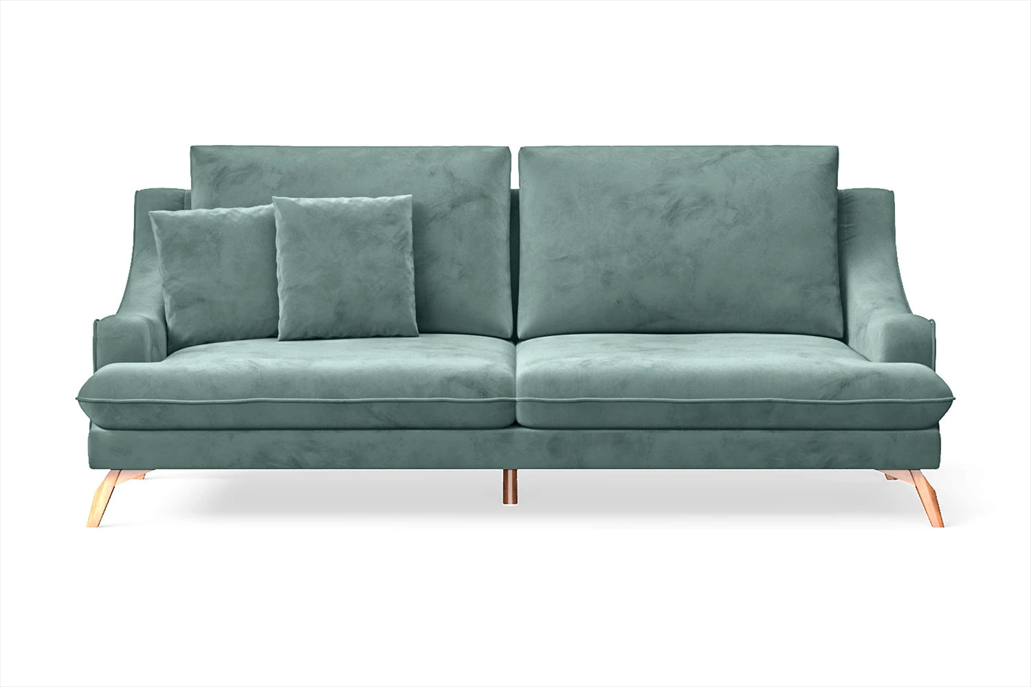 Savona 3 Seater Sofa Teal Velvet