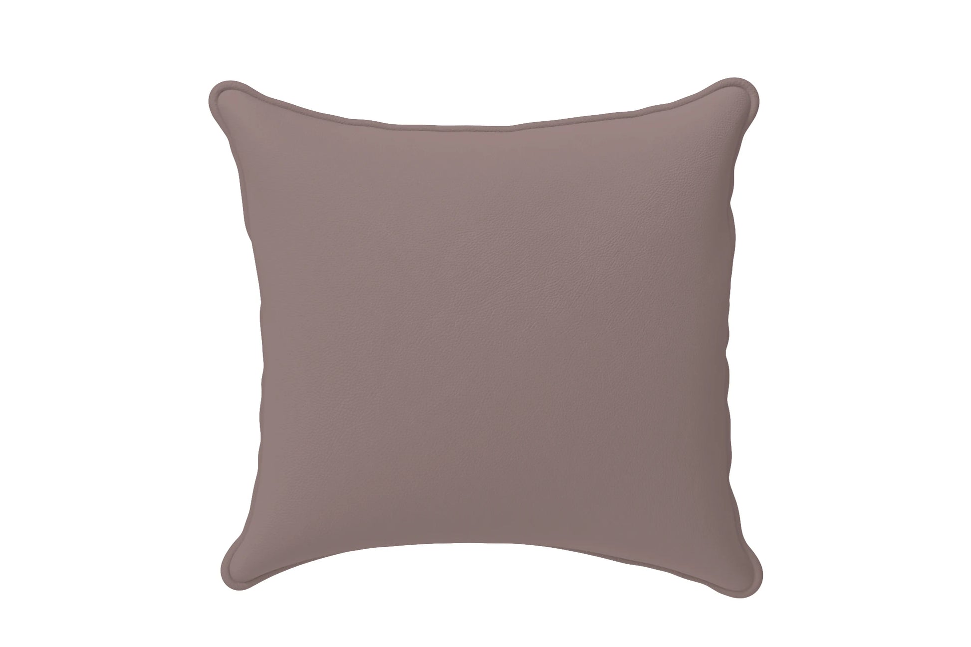 Scatter Cushions 40 x 40 cm Rose Taupe Leather