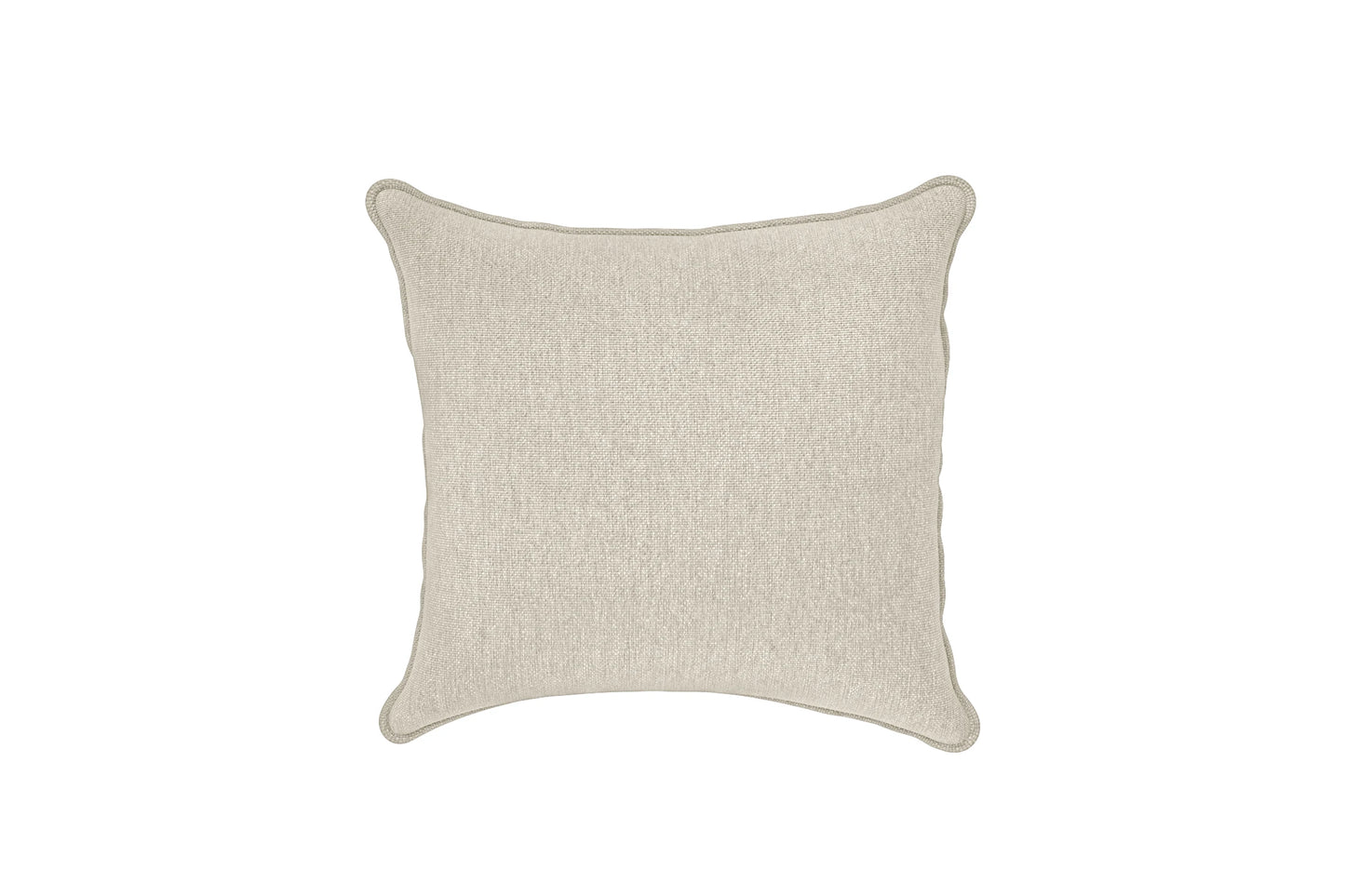 Scatter Cushions 40 x 40 cm Cream Linen Fabric