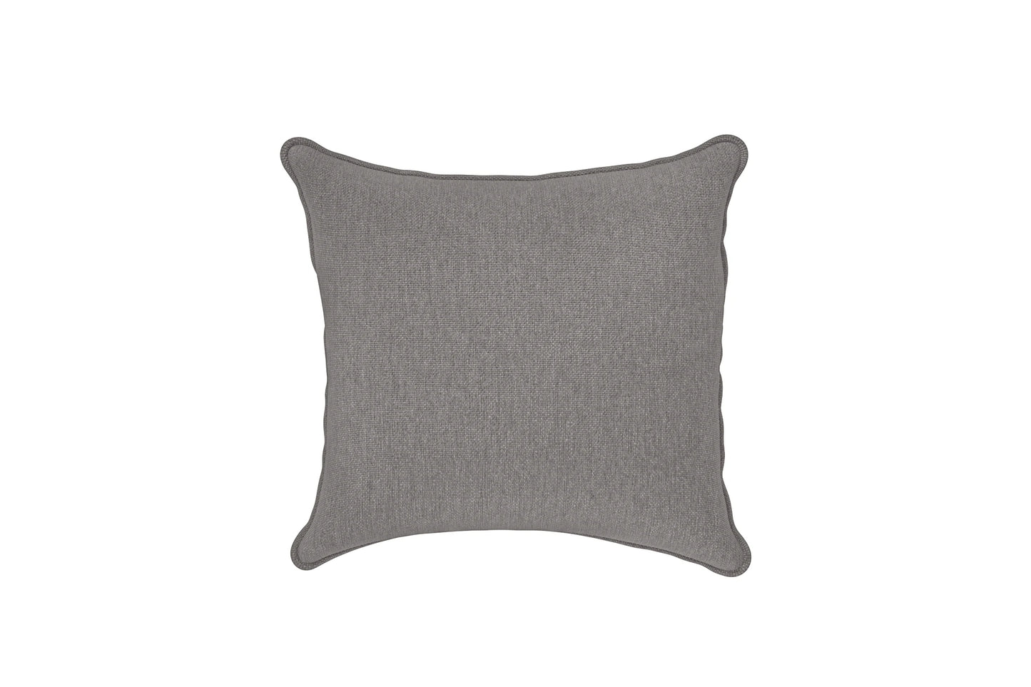 Scatter Cushions 40 x 40 cm Grey Linen Fabric