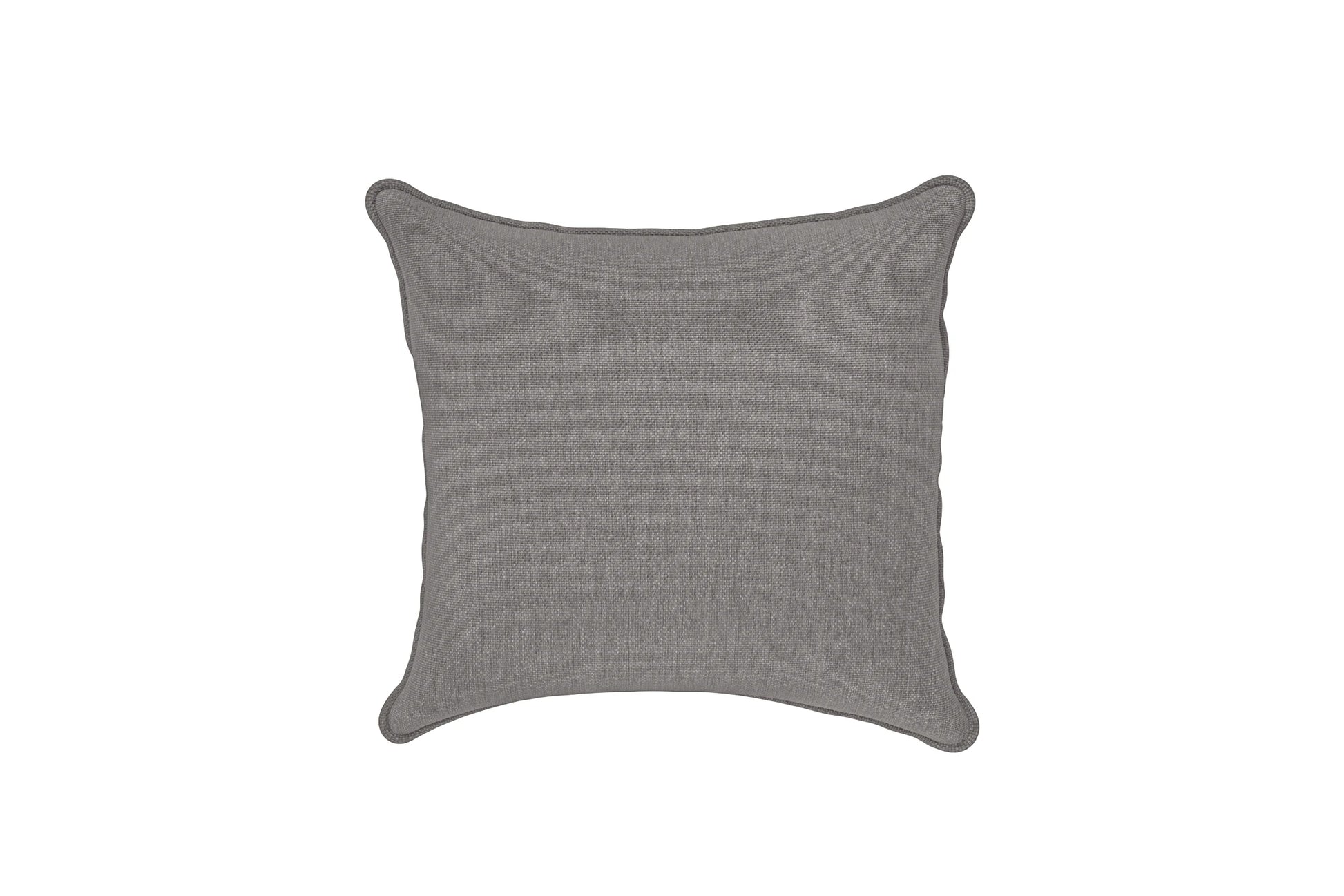 Scatter Cushions 40 x 40 cm Grey Linen Fabric