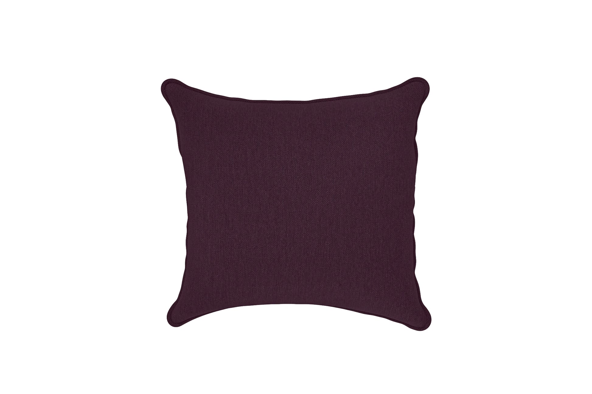 Scatter Cushions 40 x 40 cm Purple Linen Fabric