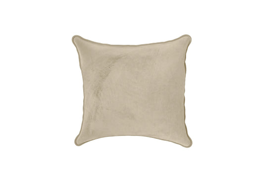 Scatter Cushions 40 x 40 cm Cream Velvet