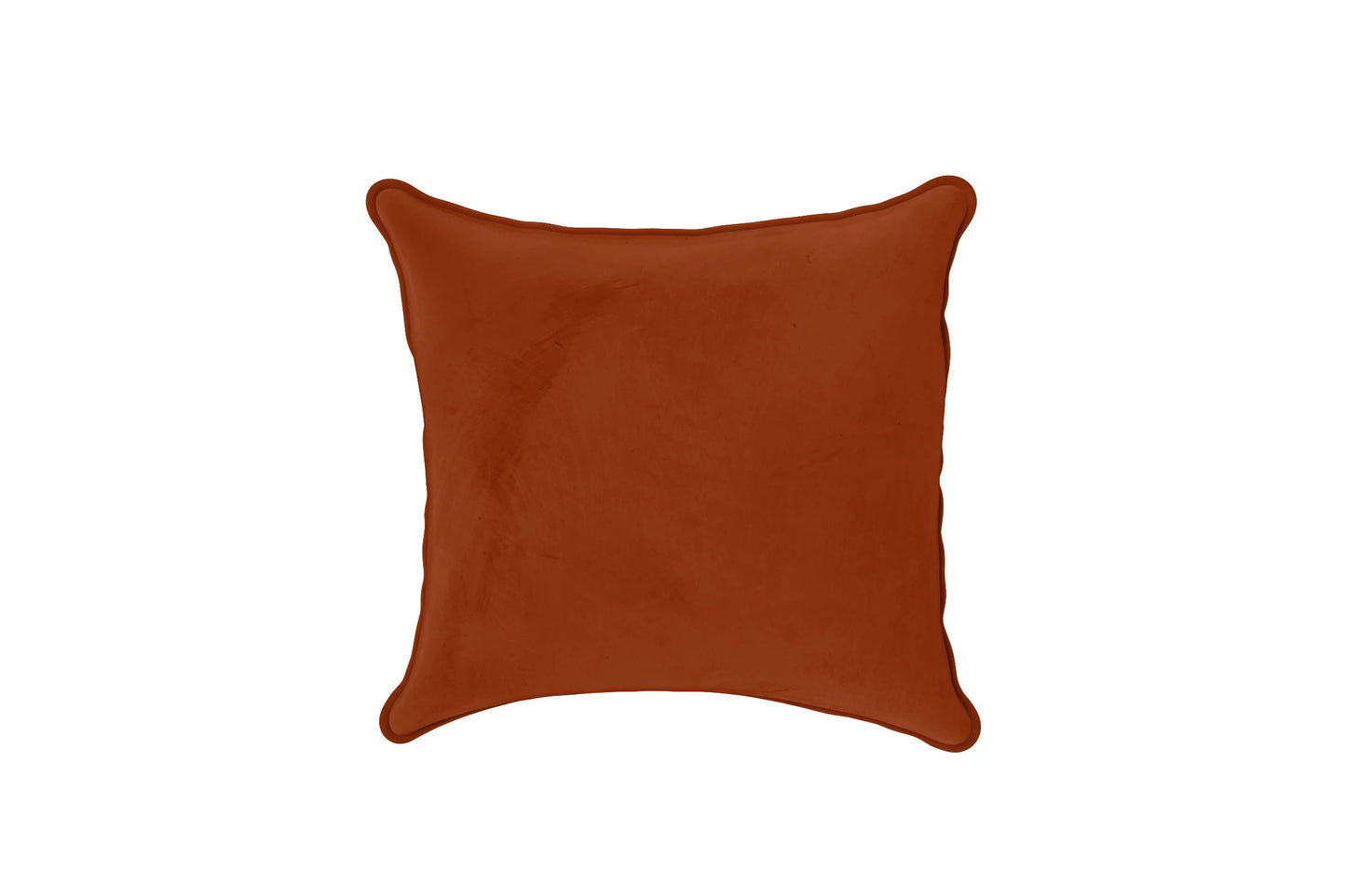 Scatter Cushions 40 x 40 cm Orange Velvet